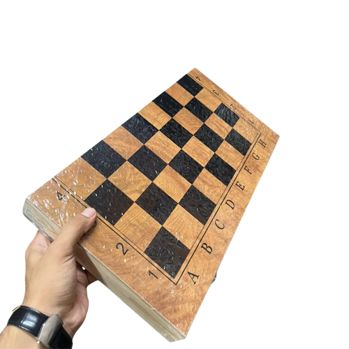3 In 1 Premium Chess Board Set – Chess, Checkers & Backgammon Folding Game Board