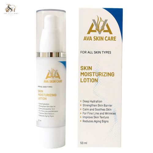 AVA Skin Moisturizer with Hyaluronic Acid, Ceramides, Niacinamide, and Shea Butter for deep hydration and healthy skin