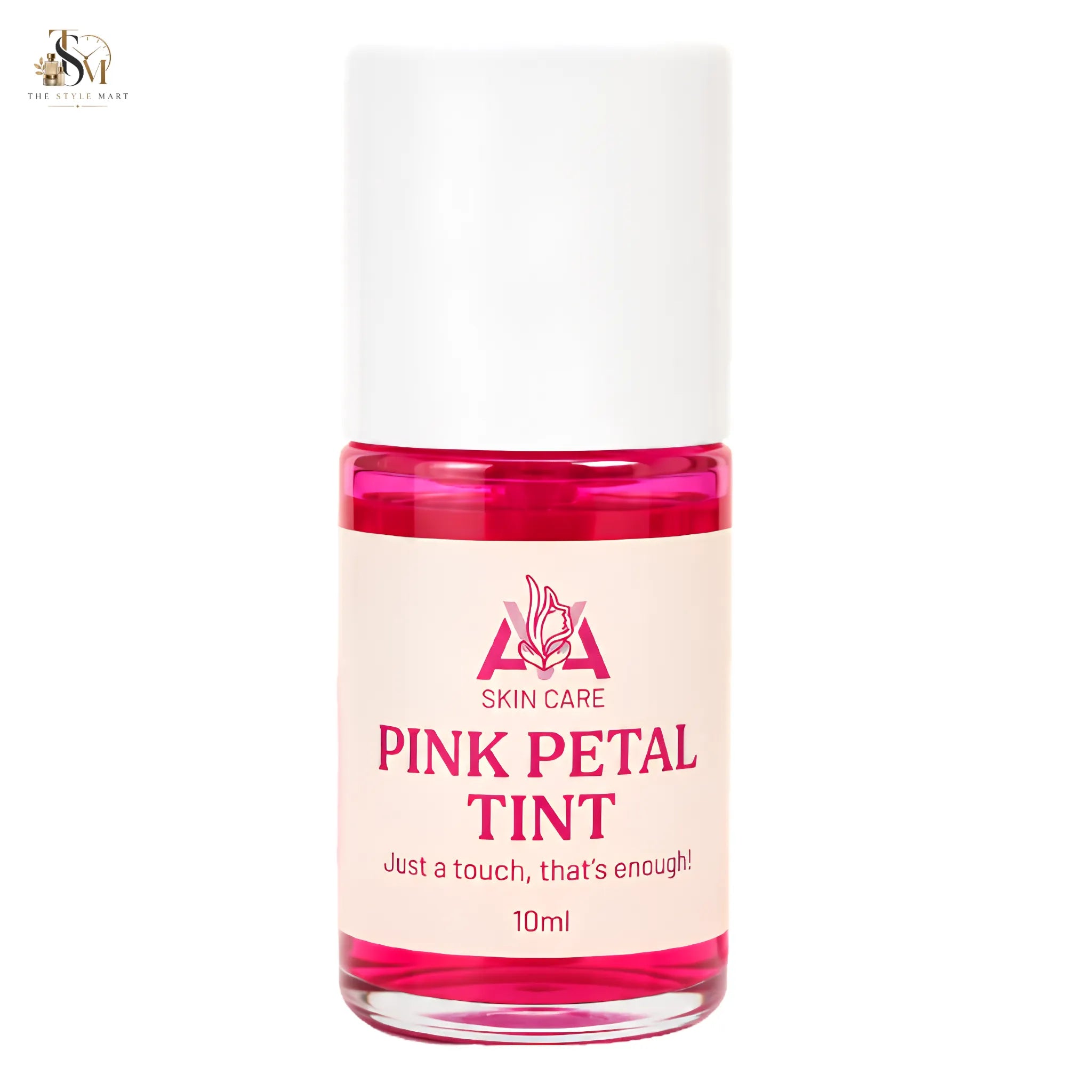 AVA Pink Petal Tint for natural pink lips and cheeks with a lightweight, long-lasting formula
