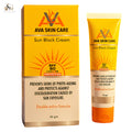 AVA Sunblock with Zinc Oxide, Titanium Dioxide, Aloe Vera, and Vitamin E for broad-spectrum UVA and UVB protection