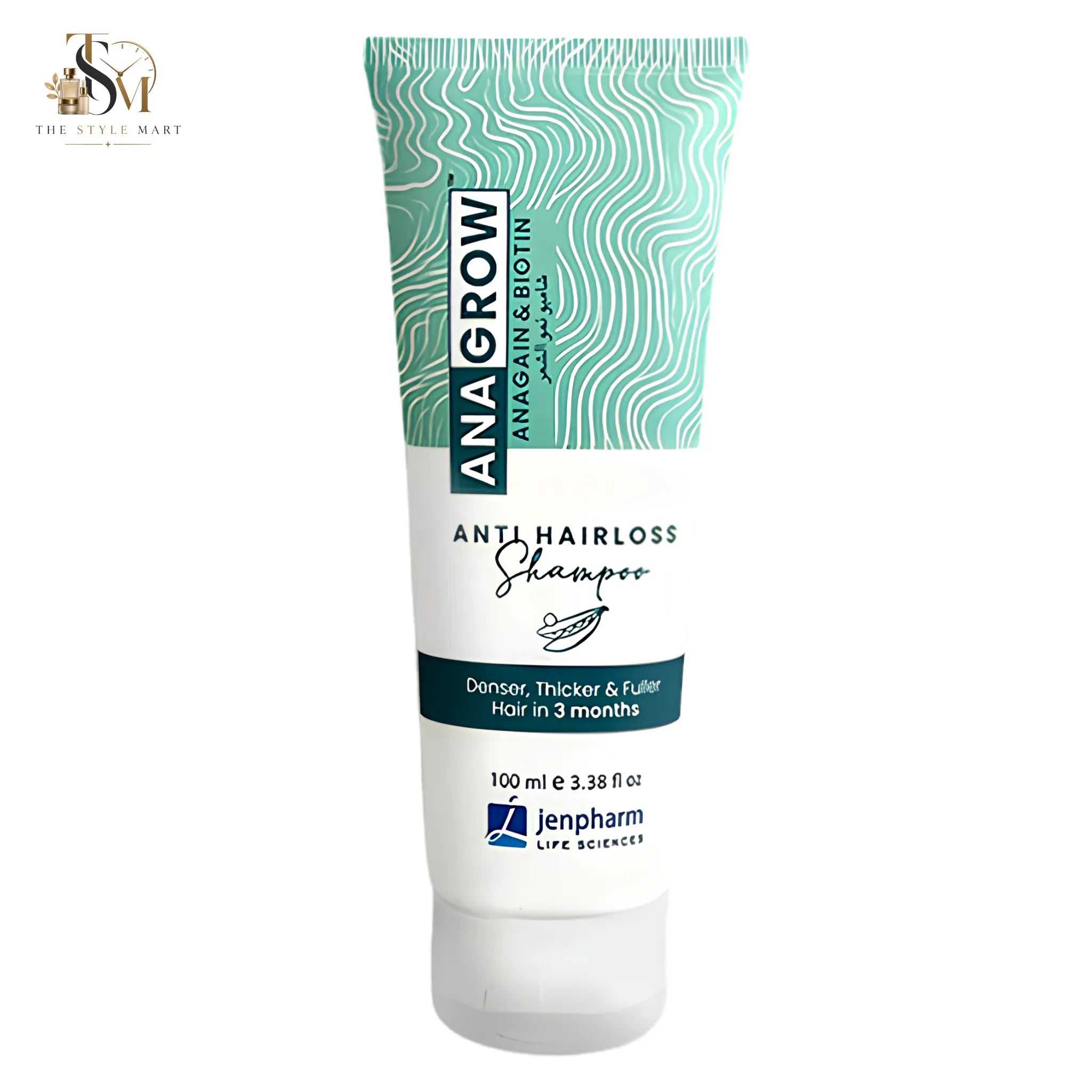 Jenpharm Anagrow Anti Hair Loss Shampoo 100ml | Anagain & Biotin