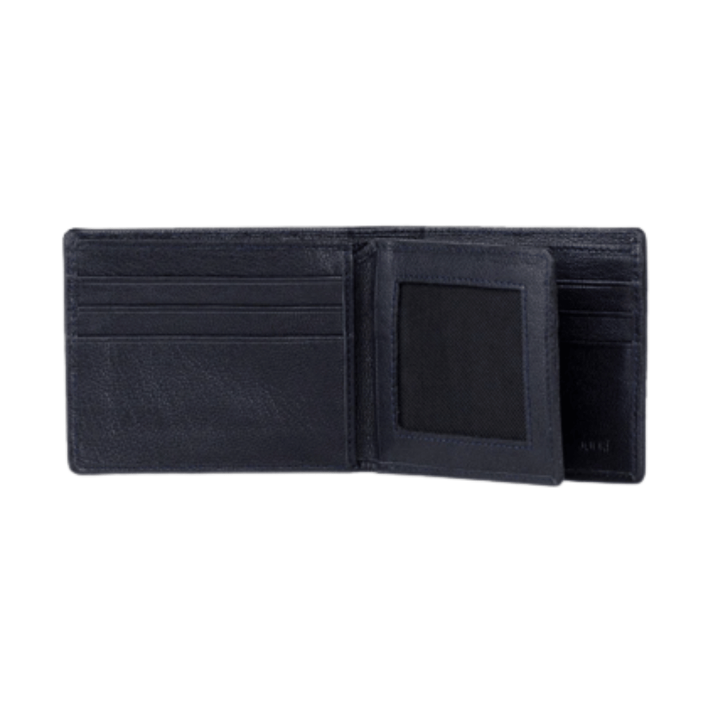Black Crocodile Texture Leather Wallet