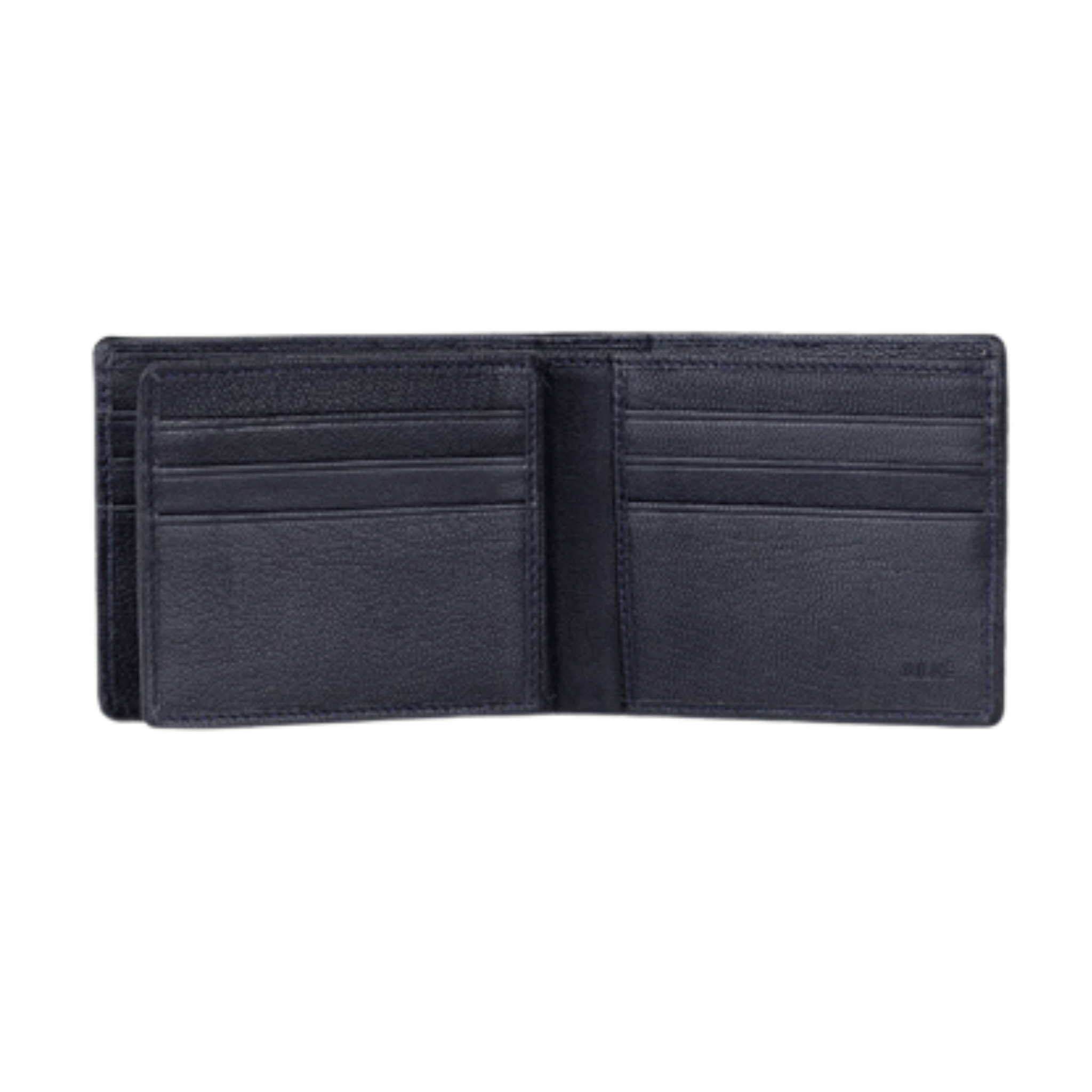 Black Crocodile Texture Leather Wallet