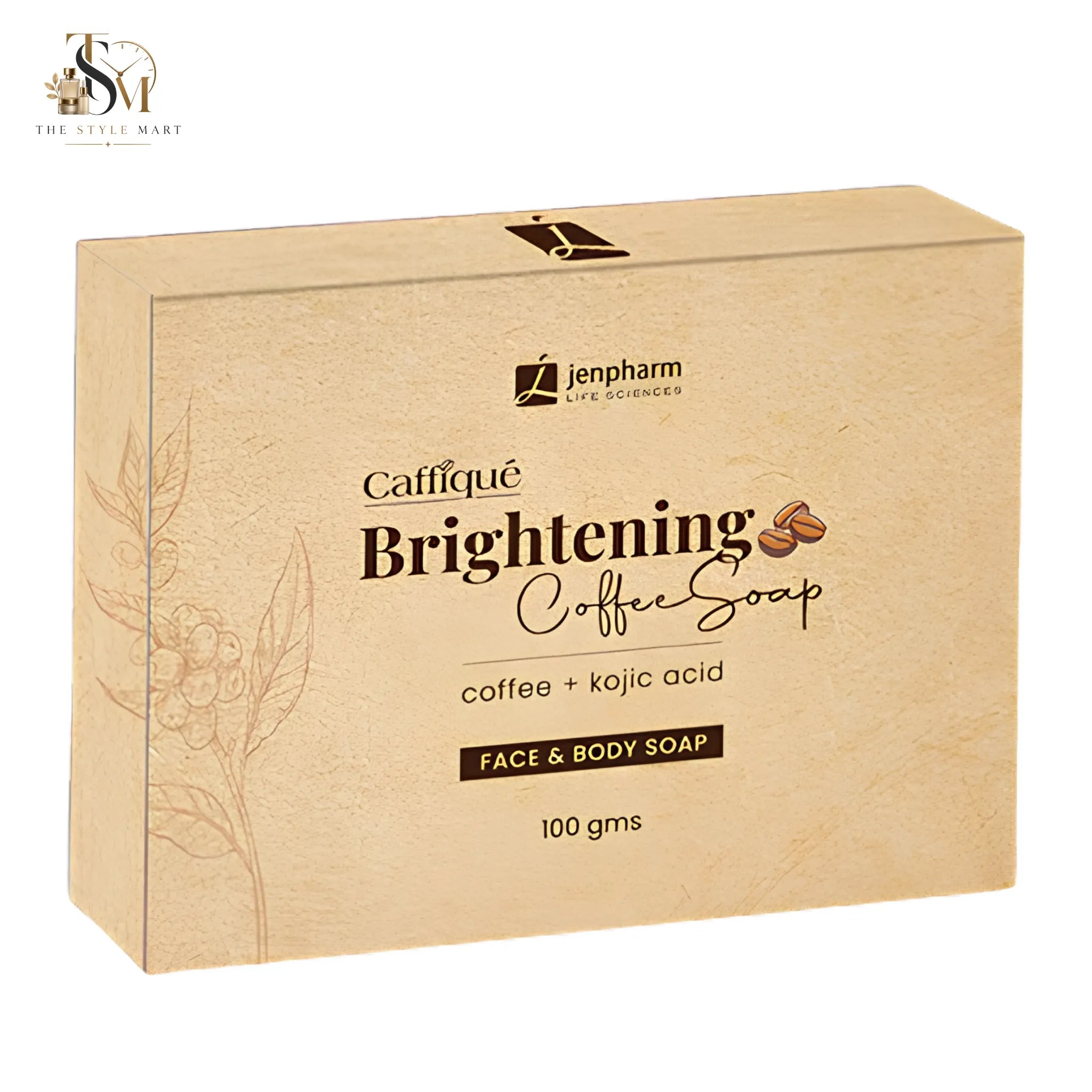 Jenpharm Brightening Coffee Soap 100g