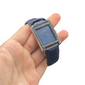 CTR Blue Leather Strap With Matching Blue Dial Watch