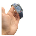CTR Blue Leather Strap With Striking Blue Dial Watch