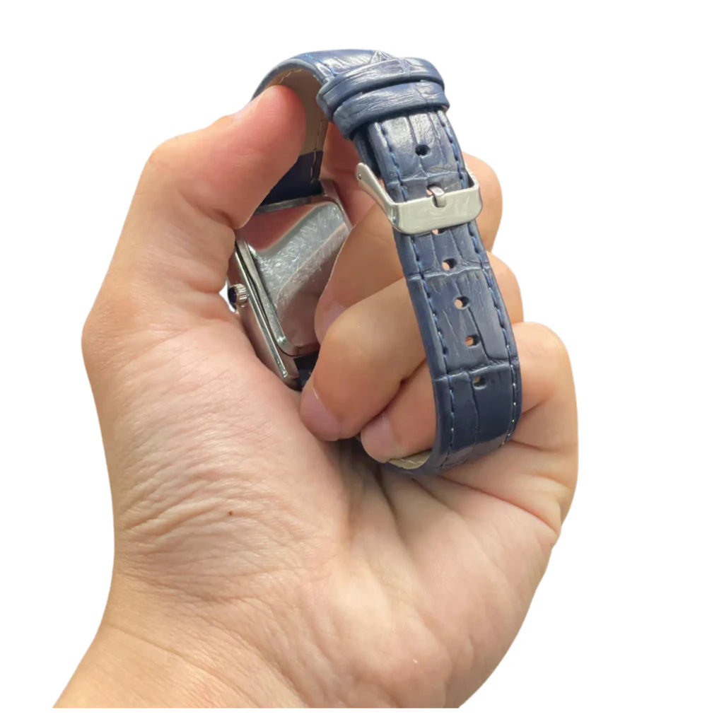 CTR Blue Leather Strap With Striking Blue Dial Watch