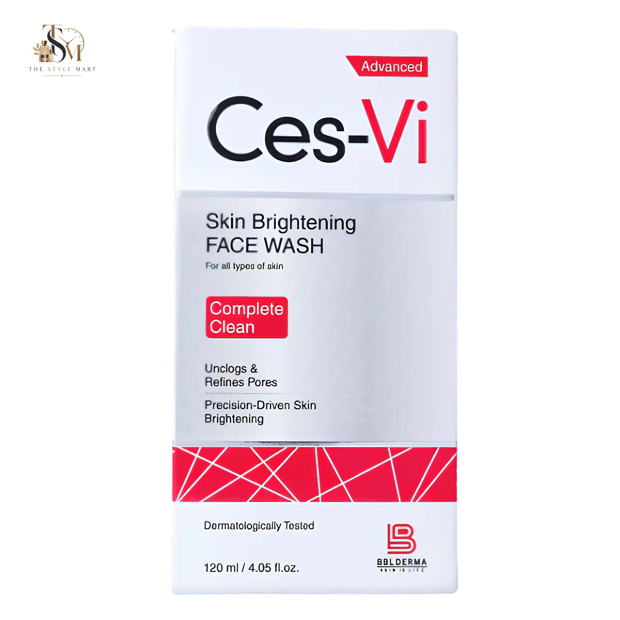 BBL Derma Ces-Vi Skin Brightening Face Wash 120ml for Glowing Skin