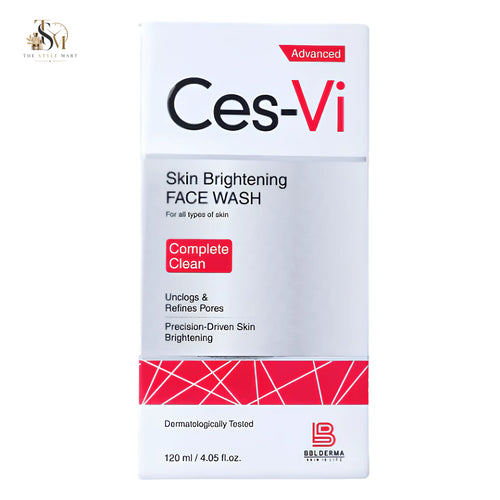 Ces-Vi Advanced Skin Brightening Face Wash 120ml for all skin types