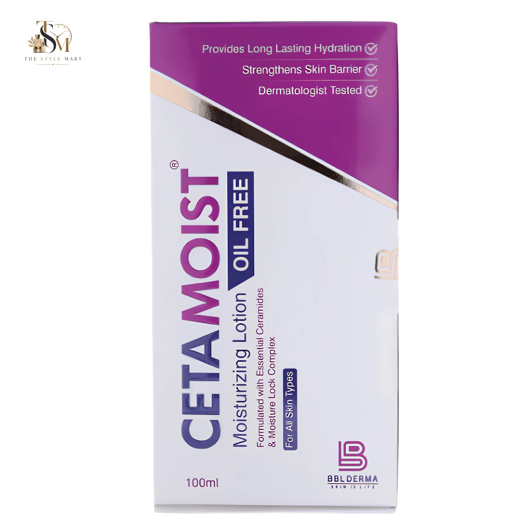 BBL Derma Cetamoist Moisturizing Lotion 100ml with Ceramides