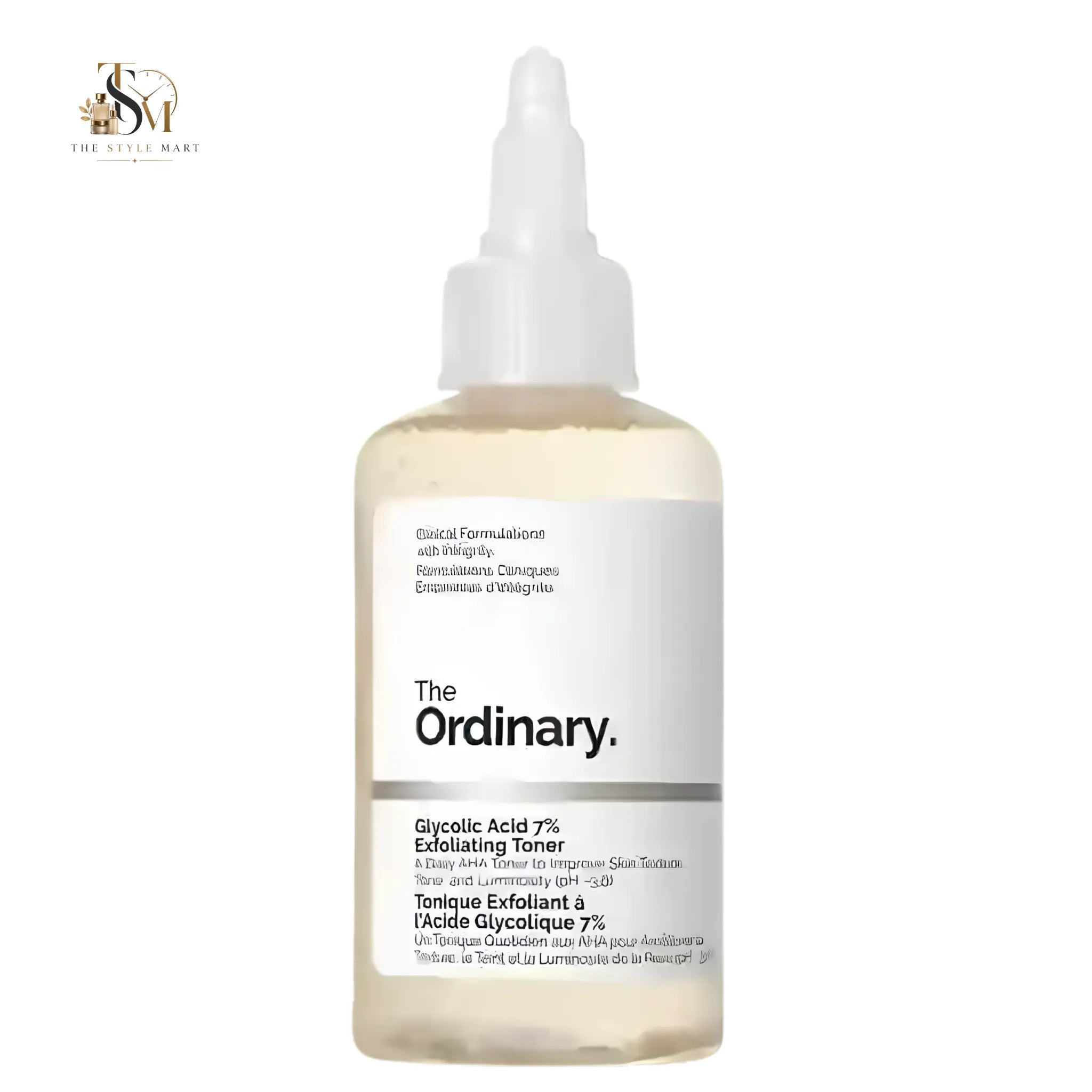 The Ordinary Glycolic Acid 7% Exfoliating Toner for Smooth Skin, Brightening & Uneven Tone 240ml