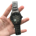 HB Black Chain Black Chronograph Dial Watch – Luxury Sport Edition