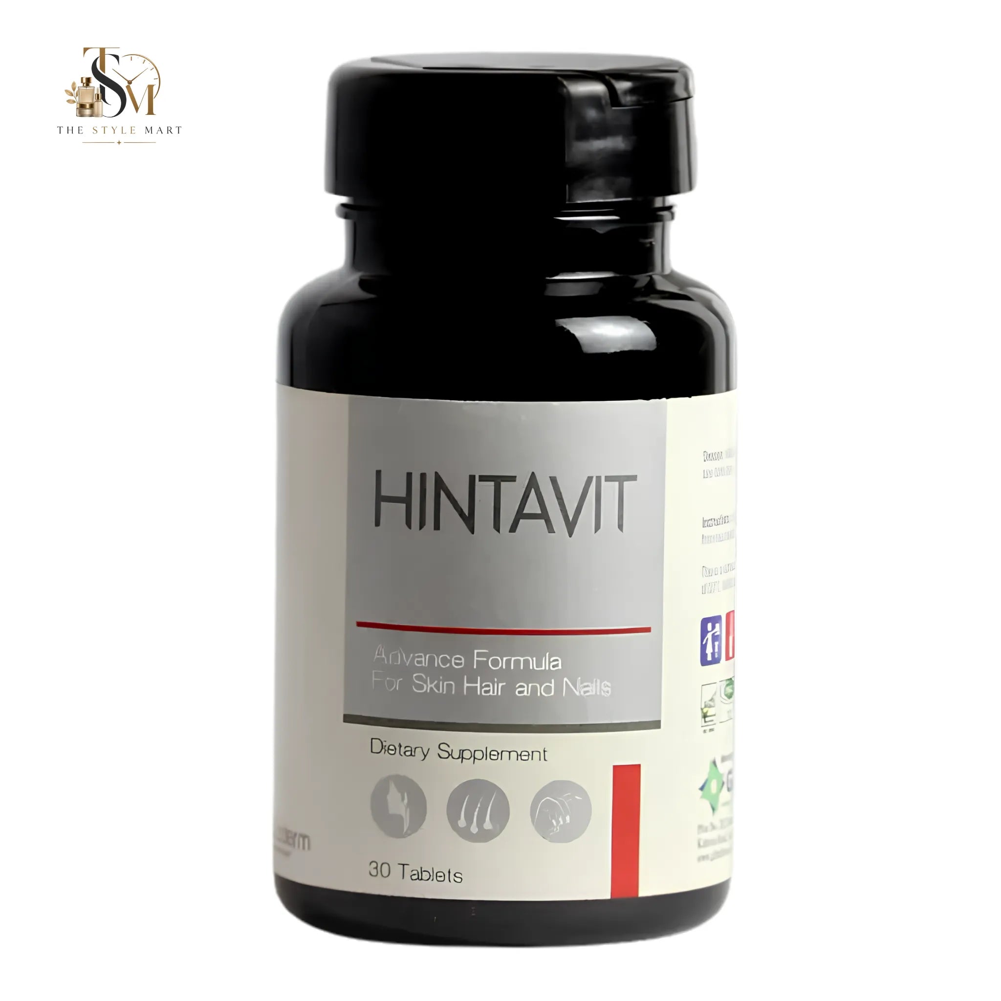 Glidzderm HintaVit Tablets for Hair, Skin & Nails 30's