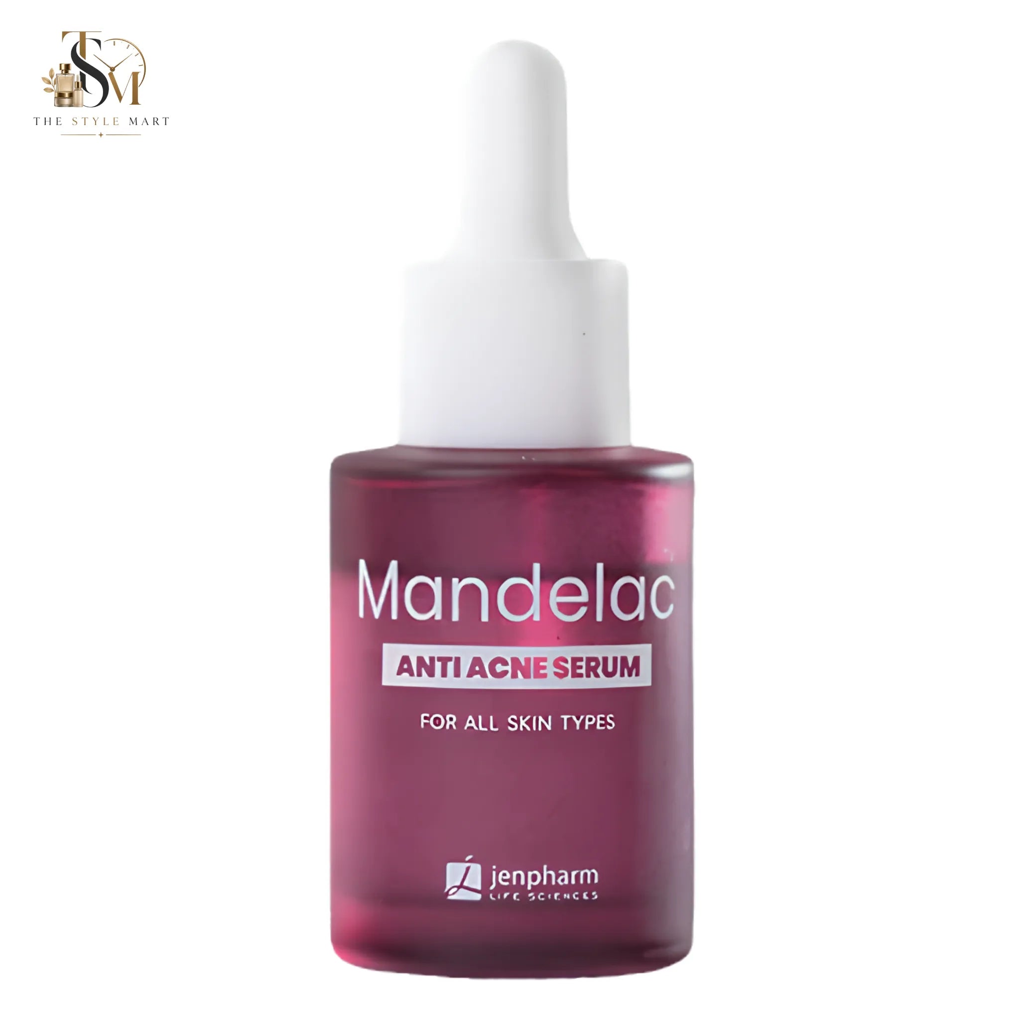 Jenpharm MandelAC Serum 30ml | 20% Mandelic Acid Serum for Acne, Pimples & Dark Spots