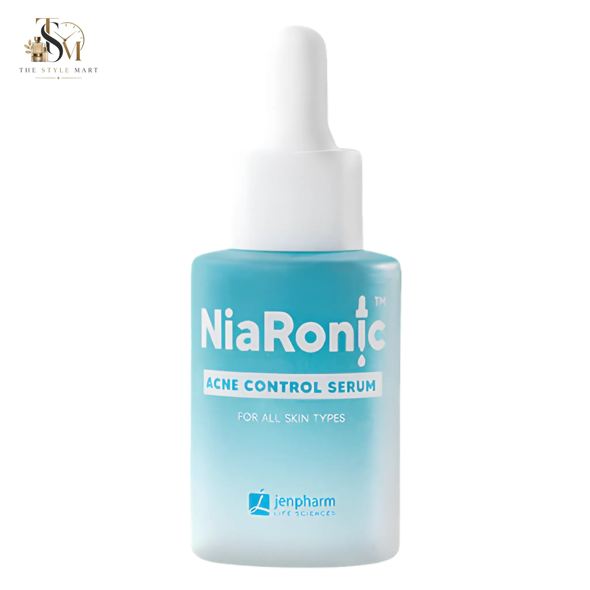 Jenpharm NiaRonic Acne Control Serum 30ml | 10% Niacinamide Serum for Pores, Oil Control & Acne