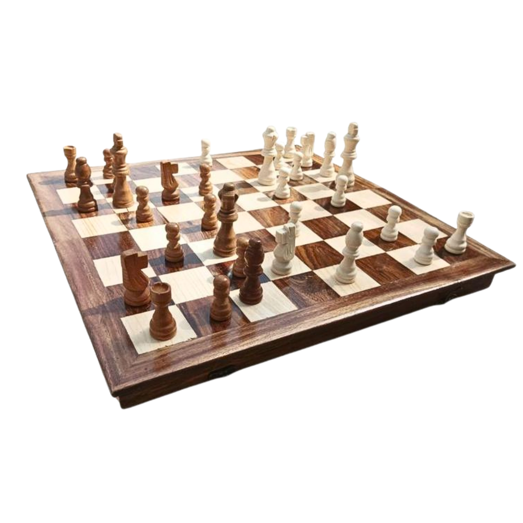 Premium Handmade Wooden Chess Set