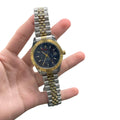 RLX Two Tone Chain With Blue Sky Dweller Style Watch