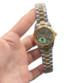 RLX Two Tone Gold And Silver Chain With Sophisticated Gray Dial Ladies Watch