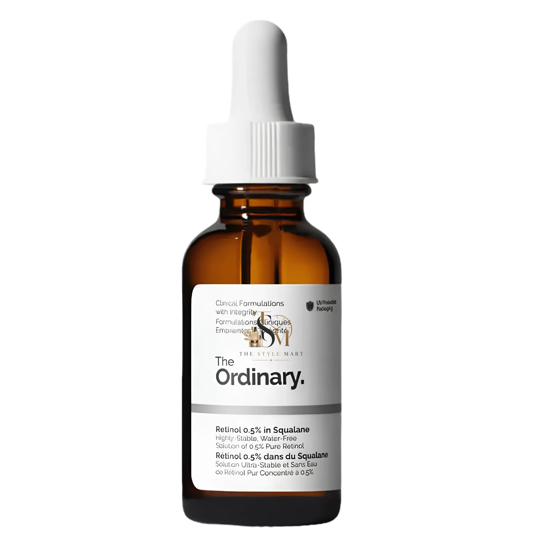 Retinol 0.5% in Squalane Anti-Aging Serum 30ml for Fine Lines & Smooth Skin