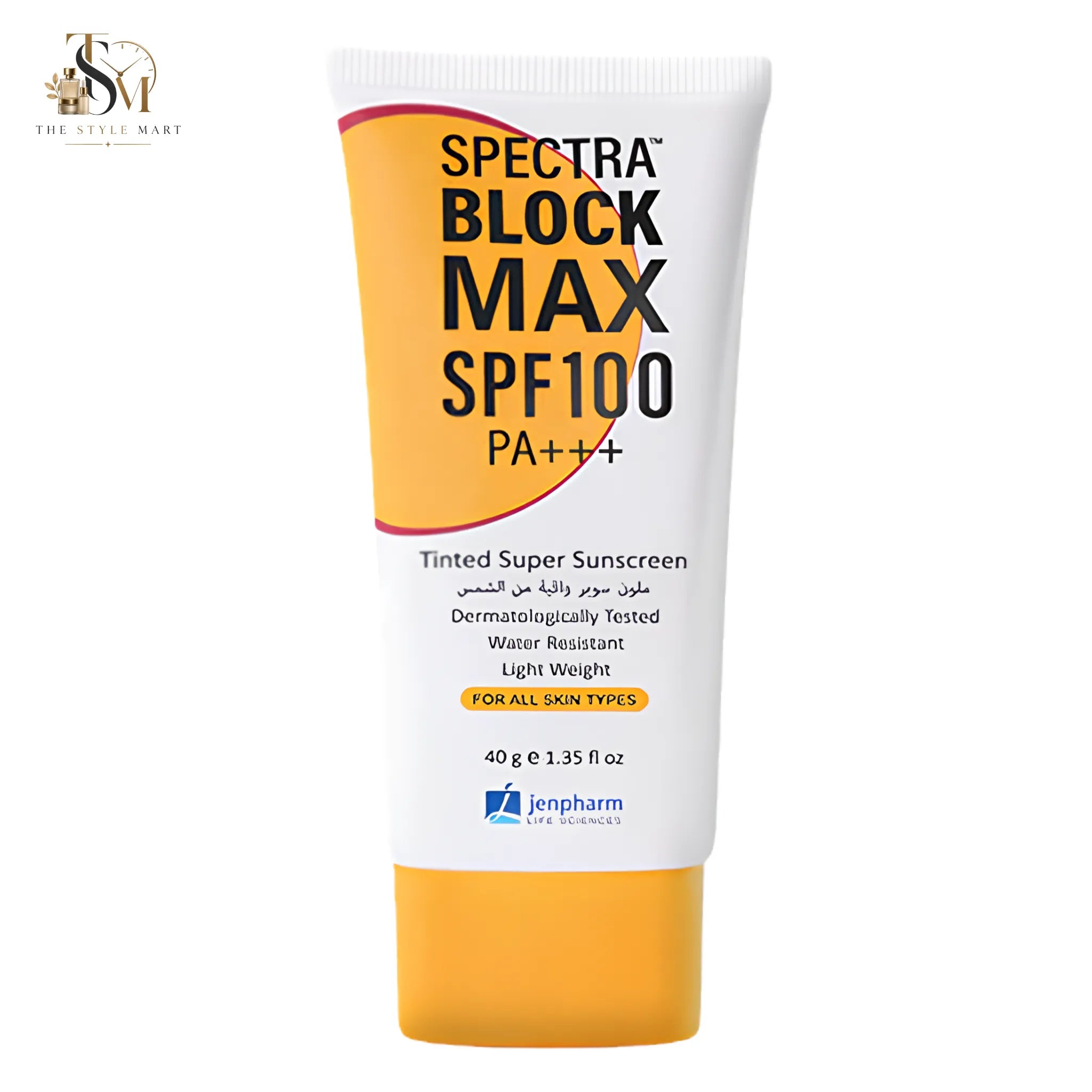 Jenpharm Spectra Block Max SPF 100 Sunscreen 40g