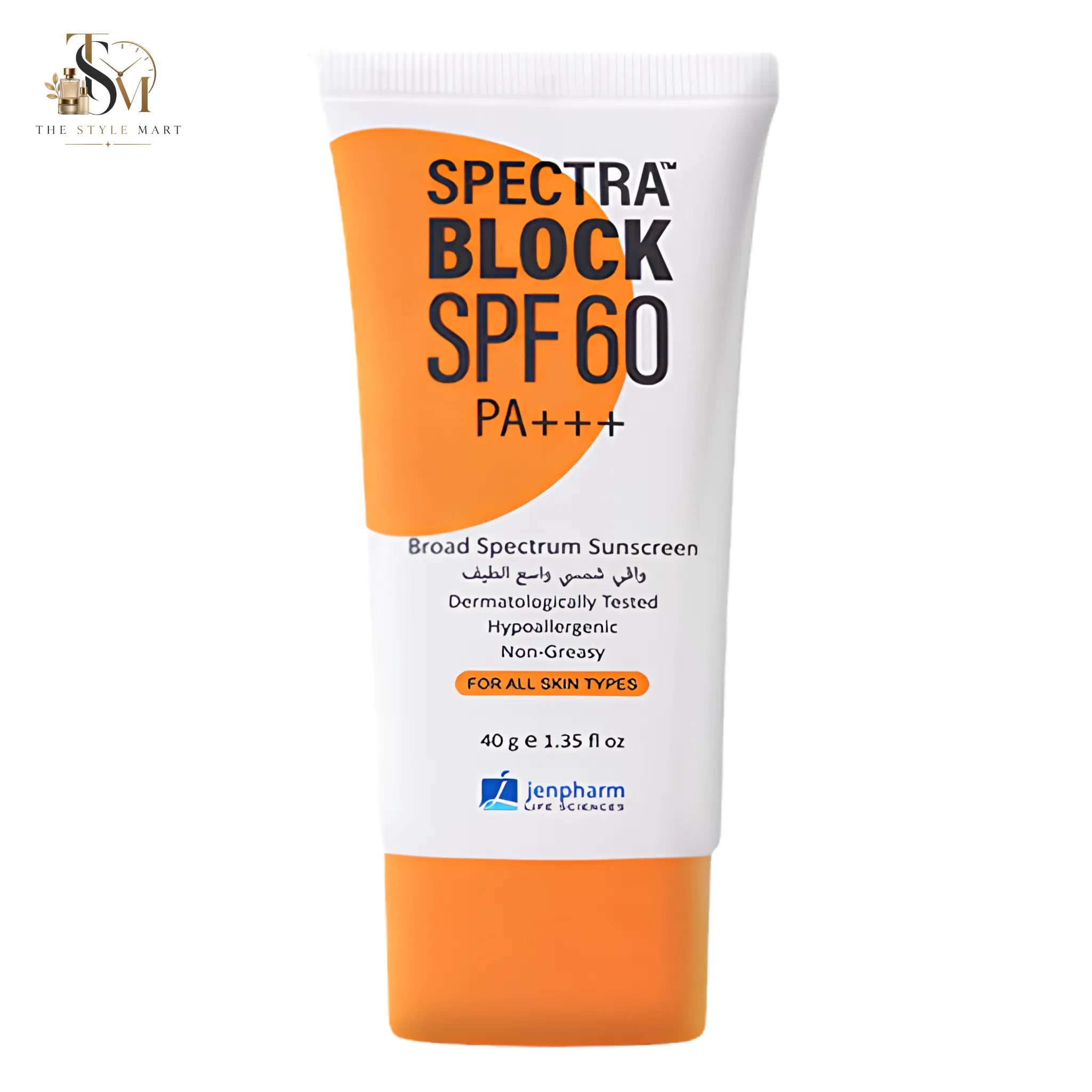 Jenpharm Spectra Block SPF 60 Sunscreen 40g