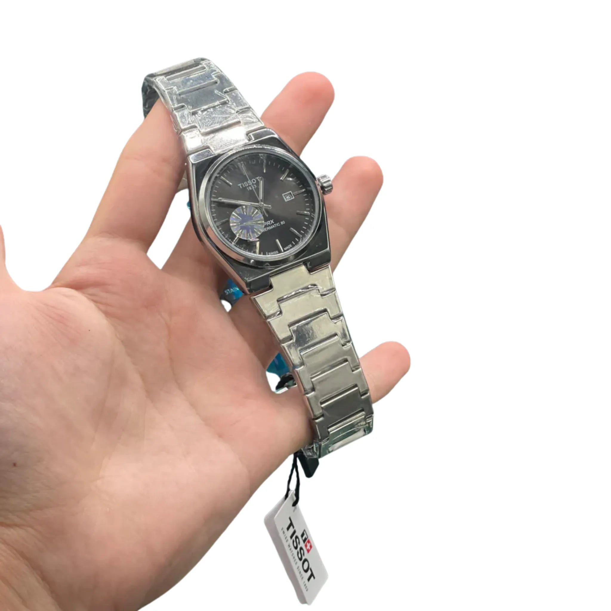 TST Black Automatic Stainless Steel Watch – Luxury Edition