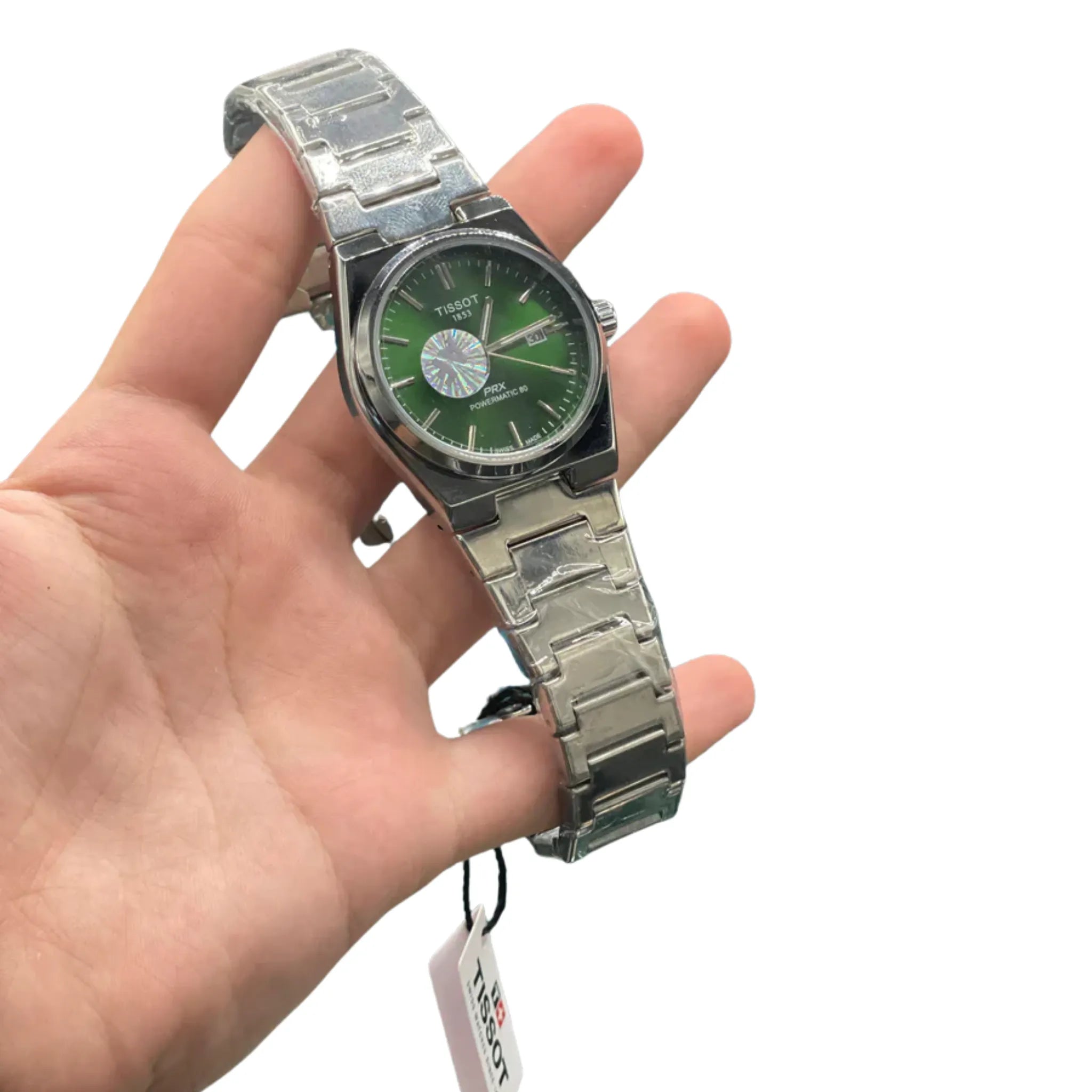 TST Green Automatic Stainless Steel Watch – Luxury Edition