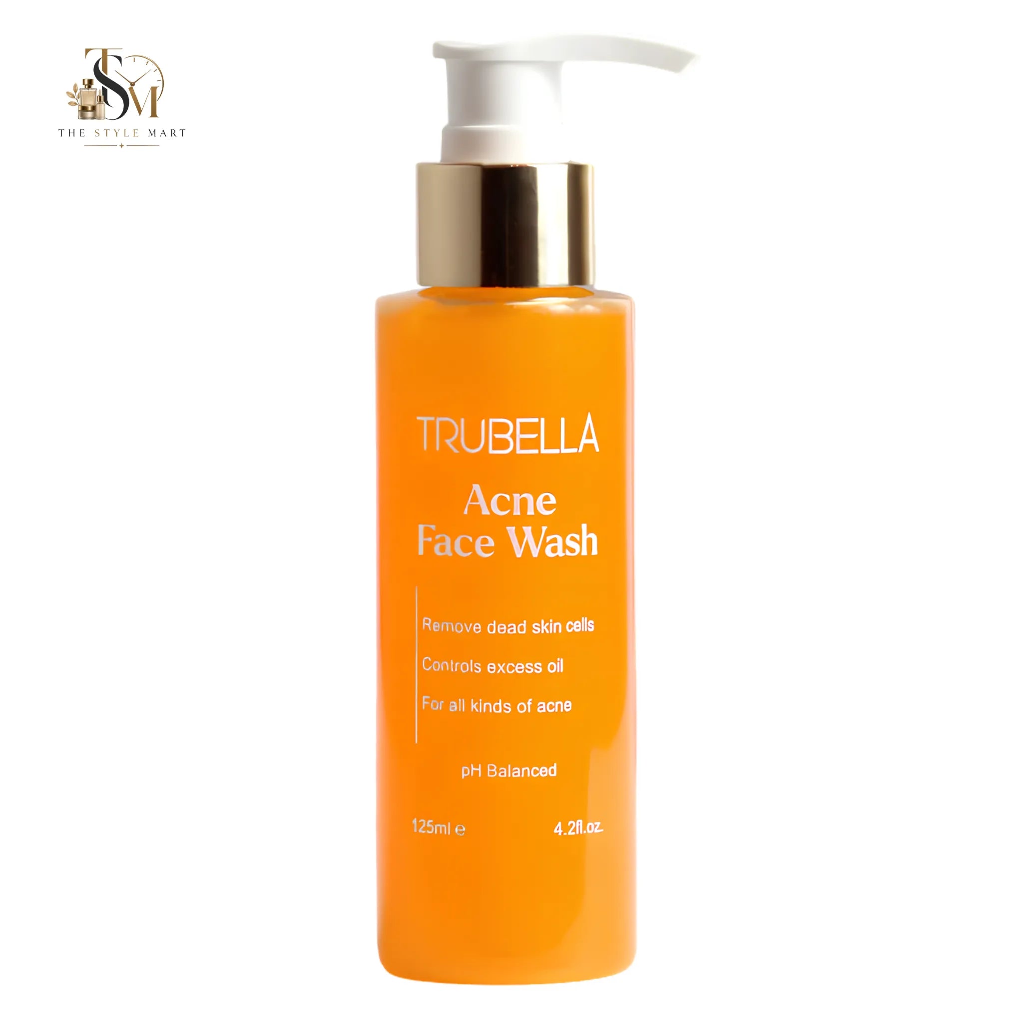 Glitzderm Trubella Acne Face Wash with Salicylic Acid for Oily Skin 125ml