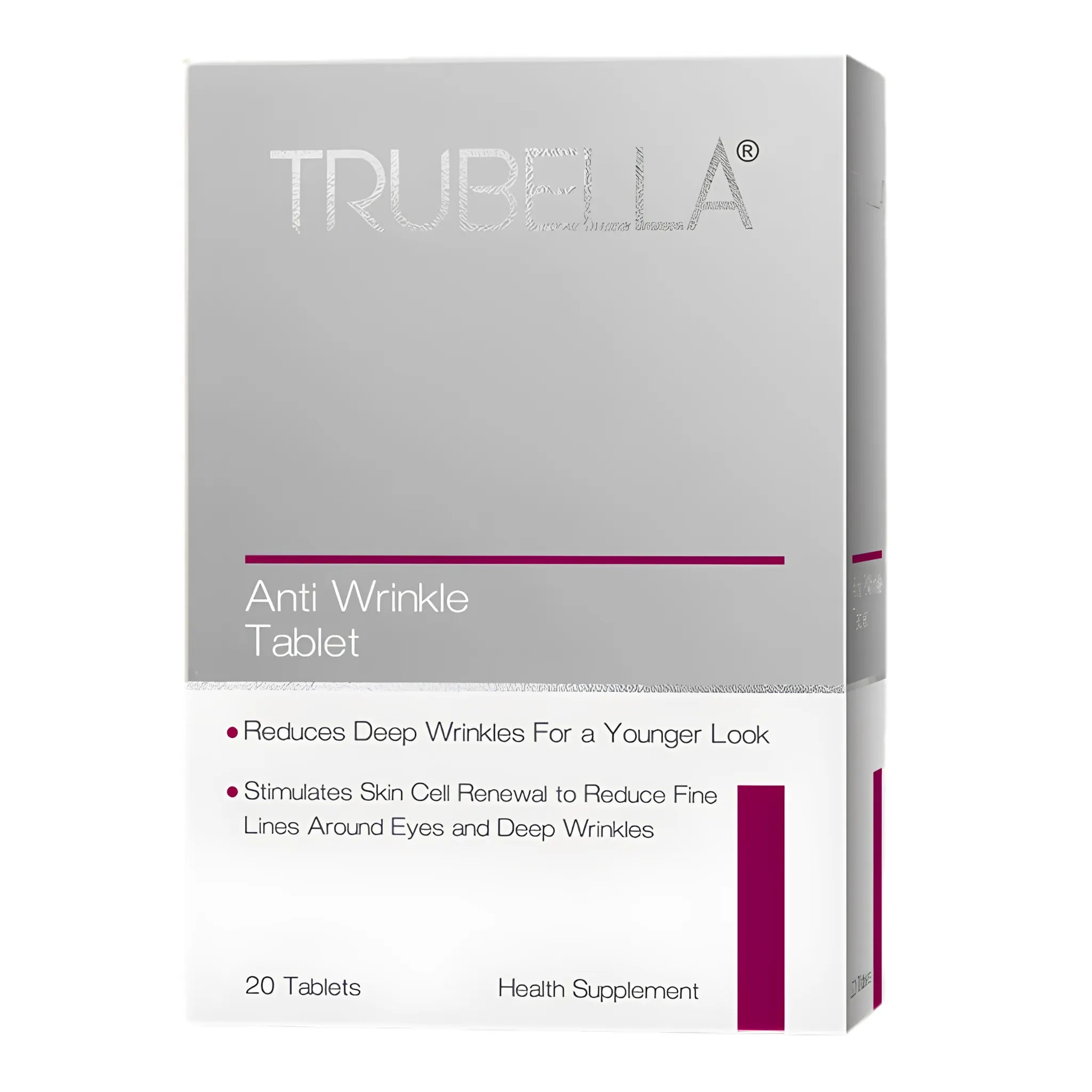 Glitzderm Trubella Anti Wrinkle Tablets 20's