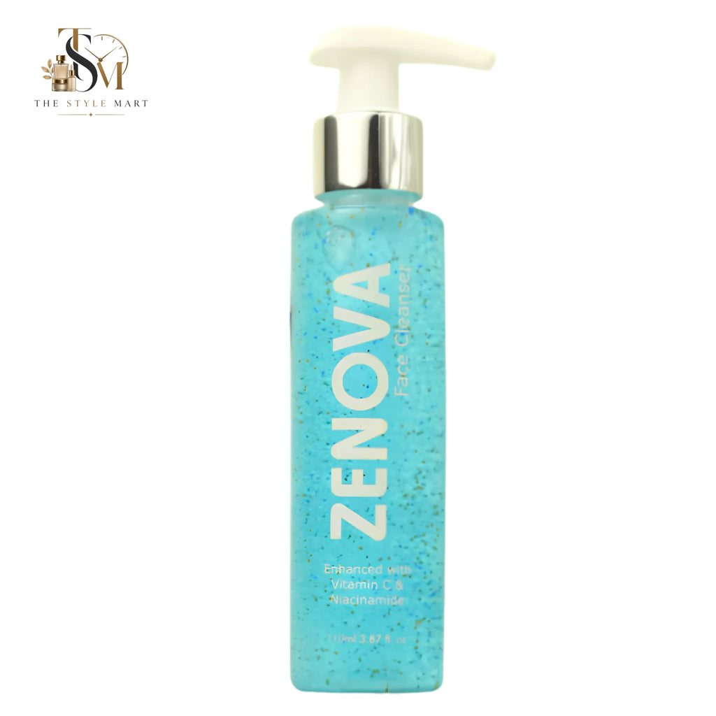 Zenova Face Cleanser with Lipo Hydroxy Acid, Salicylic Acid, Niacinamide, and Vitamin C for deep cleansing and brighter skin